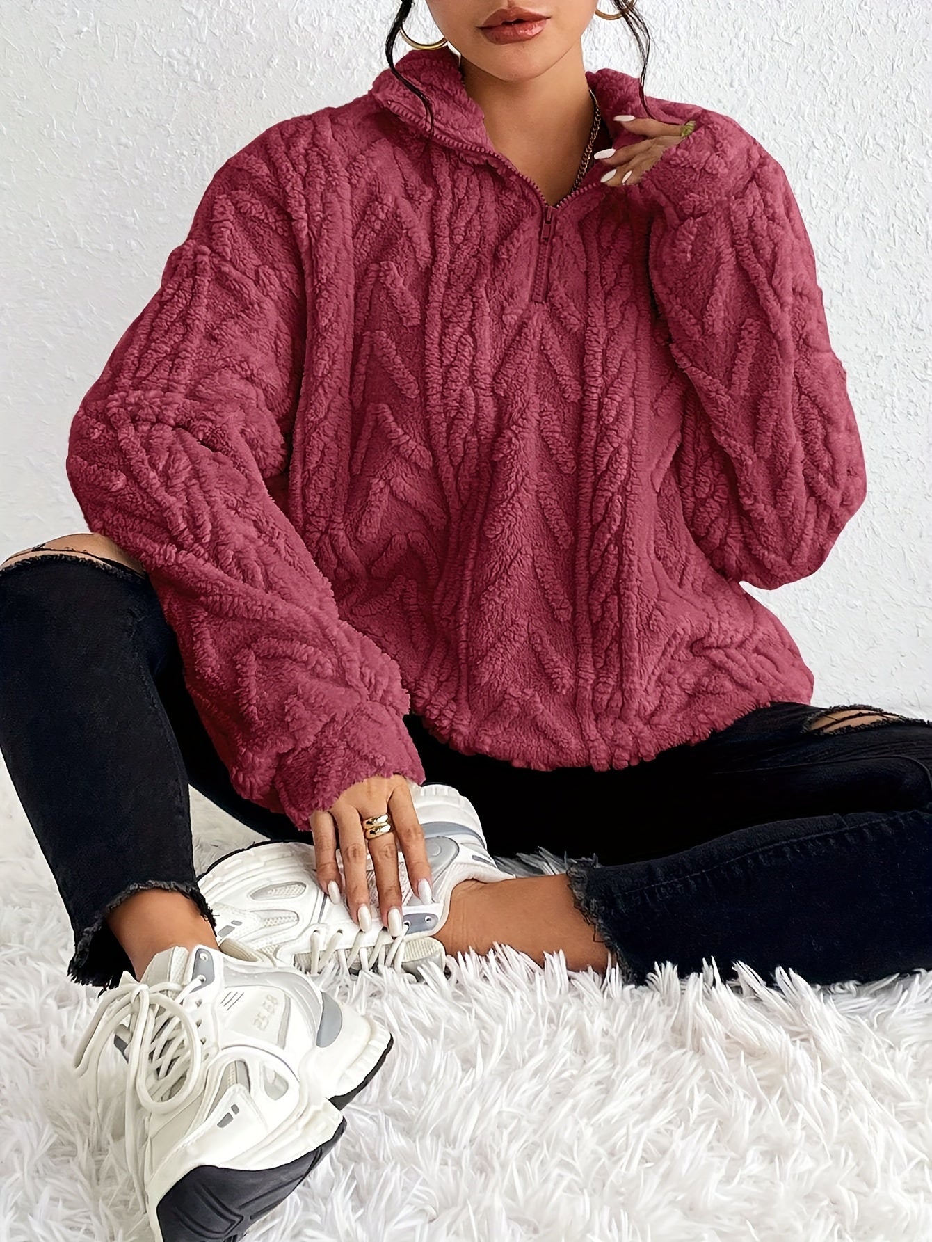 Luna's® | Elegante Fleece Trui