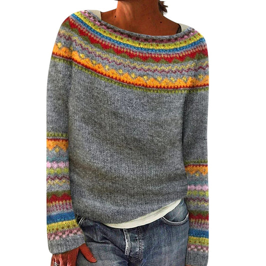JASMYN | RETRO WINTERWOLLEN TRUI