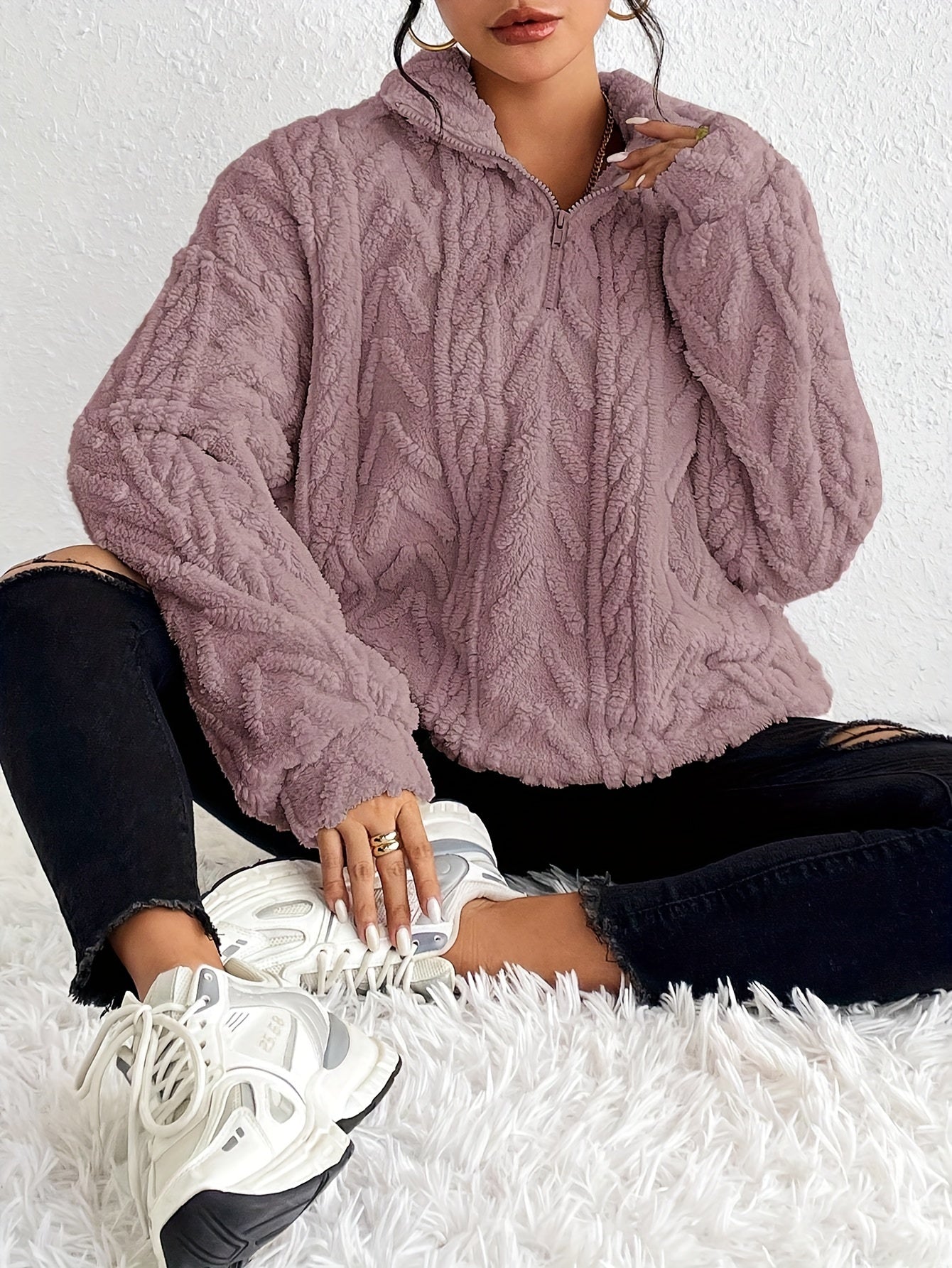 Luna's® | Elegante Fleece Trui