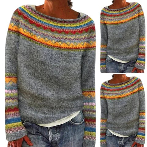 JASMYN | RETRO WINTERWOLLEN TRUI