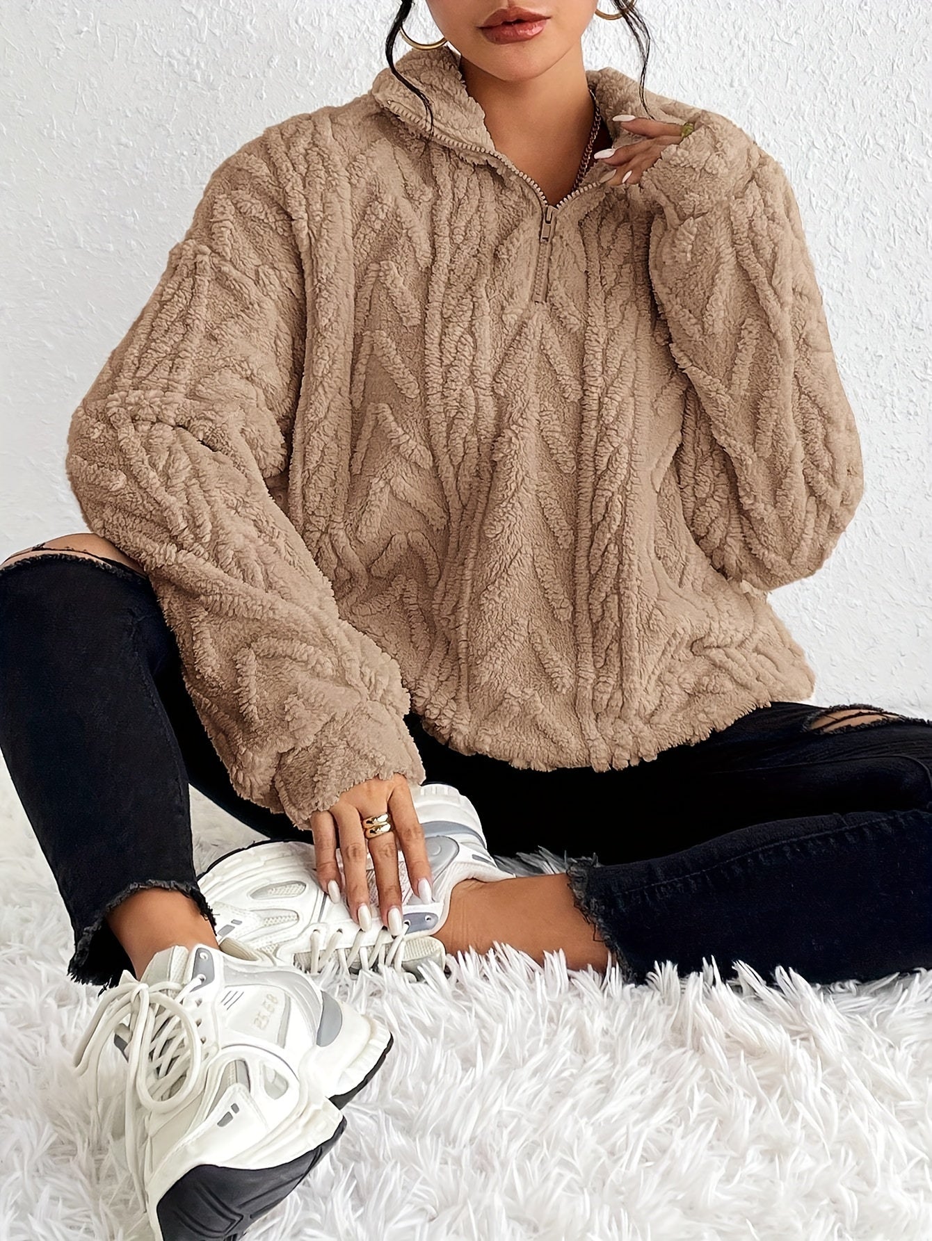 Luna's® | Elegante Fleece Trui