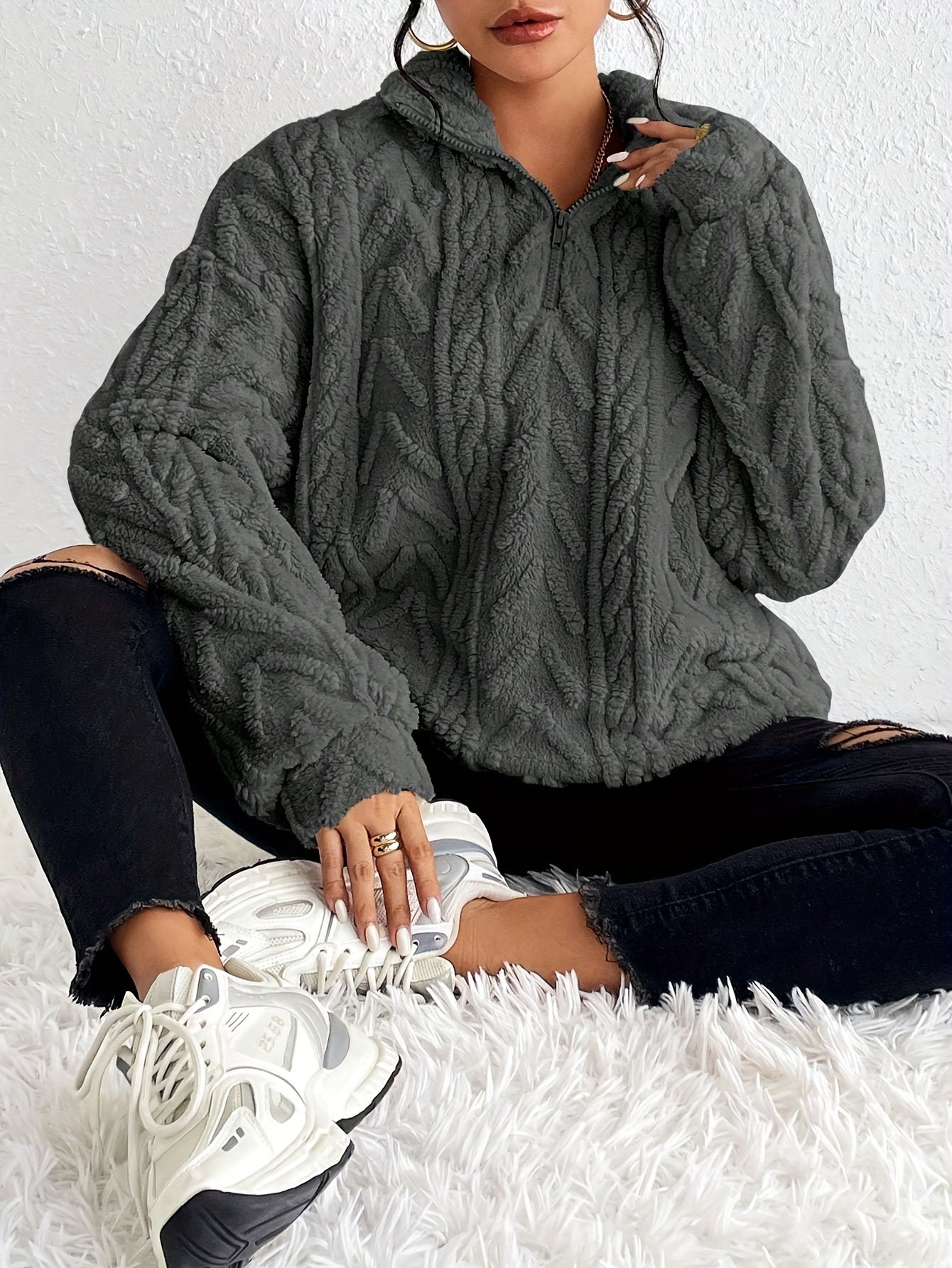 Luna's® | Elegante Fleece Trui
