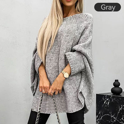 LISA |  ELEGANTE GEBREIDE CAPETRUI VOOR DAMES